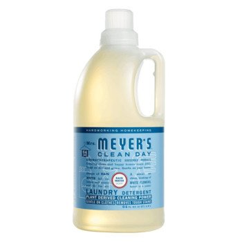 Mrs. Meyer's Clean Day 11557 Laundry Detergent, 64 fl-oz Bottle, Liquid, Rain Water