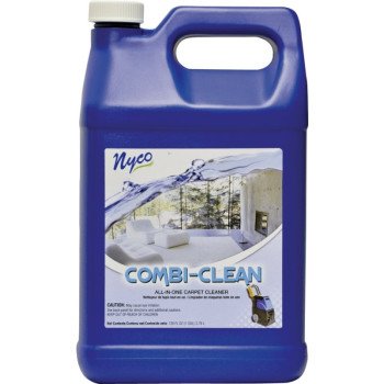 nyco NL90361-900104 Carpet Cleaner, 1 gal Bottle, Liquid, Citrus, Yellow
