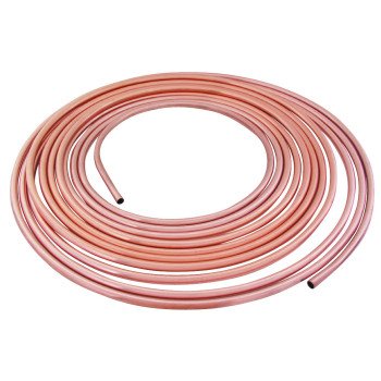 Streamline 1/2X60L Copper Tubing, 1/2 in, 60 ft L, Soft, Type L, Coil