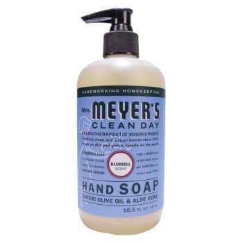 Mrs. Meyer's 17484 Hand Soap, Liquid, Bluebell, 12.5 oz Bottle