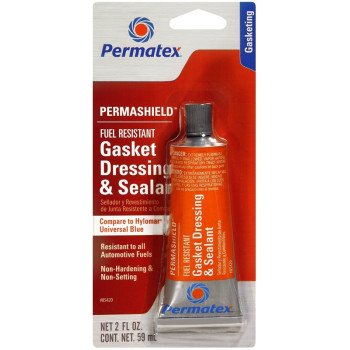 Permatex 85420 Gasket Dressing Sealant, 2 oz Tube, Liquid, Ketone