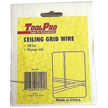 Toolpro 05122 Ceiling Wire, Galvanized Steel