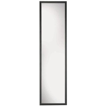 Renin 206190 Framed Mirror, Rectangular, Plastic Frame, Black Frame