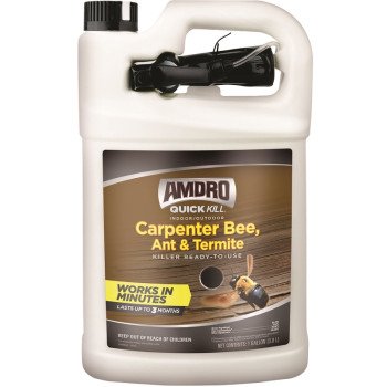Amdro QUICK KILL 100526850 Carpenter Bee Killer, Liquid, Indoor, Outdoor, 1 gal