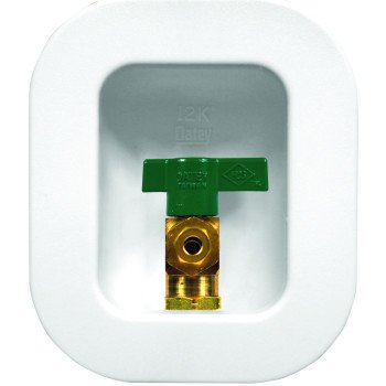 Oatey 39114 Ice Maker Outlet Box, 1/4 in Connection, PEX