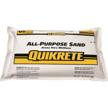 Quikrete 1152-53 All-Purpose Sand, Solid, 50 lb Bag