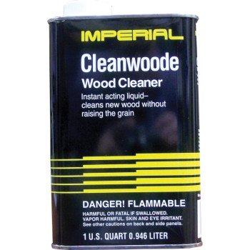 Imperial COLORmaxx W37074 Wood Cleaner, 1 qt Bottle, Liquid