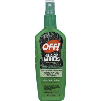 OFF! Deep Woods 21845 Insect Repellent VII, 6 fl-oz, Liquid, Clear, Pleasant