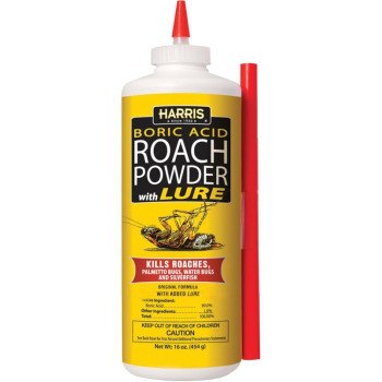Harris HRP-16 Roach Killer, Powder, 16 oz