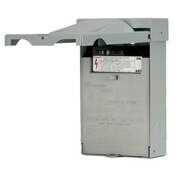 Cutler-Hammer DP DPF221RP Disconnect Switch, 30 A, 120/240 V, Gray