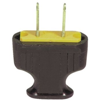 Eaton Wiring Devices 1912B-BOX Electrical Plug, 2 -Pole, 15 A, 125 V, NEMA: NEMA 1-15, Brown