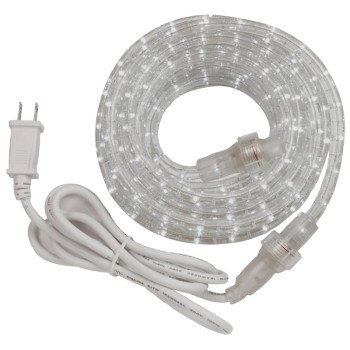 AmerTac LROPE6W Rope Light Kit, 120 VAC, 2 W, 72-Lamp, LED Lamp, Daylight Light, 67 Lumens Lumens, 4500 K Color Temp