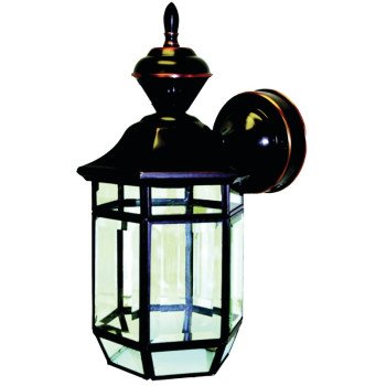 Heath Zenith Dualbrite Series HZ-4175-AC Motion Activated Decorative Light, 120 V, 100 W, Incandescent Lamp