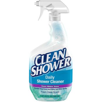 Clean Shower 00032 Shower Cleaner, 32 oz, Bottle, Liquid