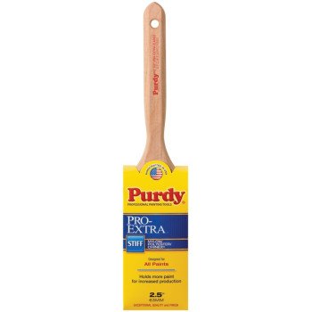 Purdy Pro-Extra Elasco 144100725 Trim Brush, Nylon/Polyester Bristle, Fluted Handle