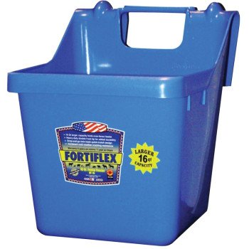 Fortex-Fortiflex 1301600 Bucket Feeder, Fortalloy Rubber Polymer, Blue