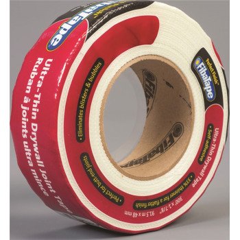 Adfors FibaTape FDW8192-U Drywall Tape Wrap, 300 ft L, 1-7/8 in W, White