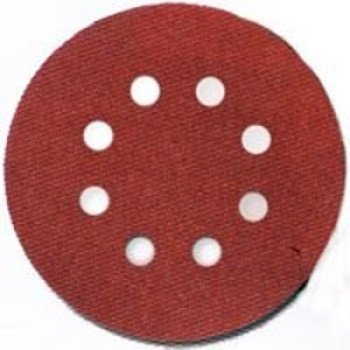Porter-Cable 735800605 Sanding Disc, 5 in Dia, 60 Grit, Medium, Aluminum Oxide Abrasive, 8-Hole