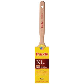 Purdy XL Bow 144064320 Trim Brush, Nylon/Polyester Bristle, Fluted Handle