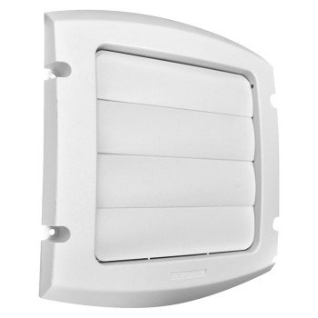 DUNDAS JAFINE LC6WX Exhaust Cap, 6 in Duct, White