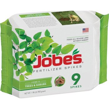 Jobes 01310 Fertilizer, 4 lb Pack, Spike, 16-4-4 N-P-K Ratio