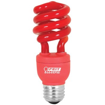 BPESL13T/R/CAN 13W CFL RED    