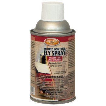 Country Vet 342050CVA Fly Spray, Liquid, Metered, 6.4 oz, Aerosol Can