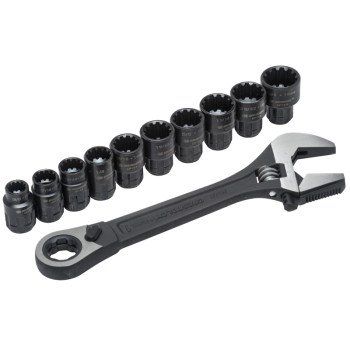 CPTAW8 WRENCH ADJ 11PC 8IN    