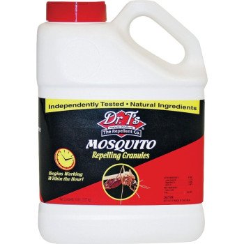 Havahart Dr. T's DT336 Mosquito Repellent Granular, Solid, Citrus Mint, 5 lb Jug