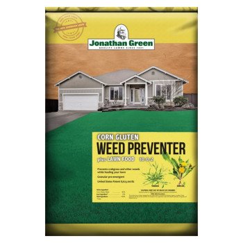 Jonathan Green 11590 Corn Gluten Weed Preventer, Granular, Spreader Application, 7.5 lb Bag