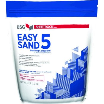 USG Easy Sand 384024 Joint Compound, Powder, Natural, 3 lb