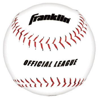 Franklin Sports 1532 Baseball, 9 in Dia, Cork/Rubber, Orange/White