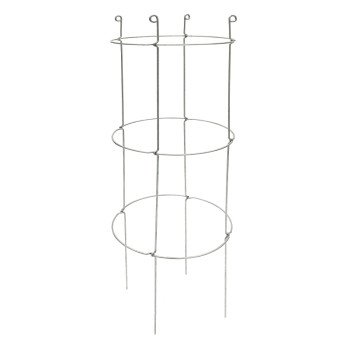Glamos Wire 714009 Heavy-Duty Collapsible Tomato Cage, 42 in L, Galvanized Steel