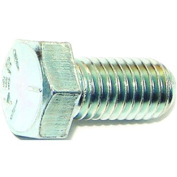 Midwest Fastener 00334 Cap Screw, 1/2-13 in Thread, 1 in L, Coarse Thread, Hex Drive, Zinc, Zinc, 50 PK