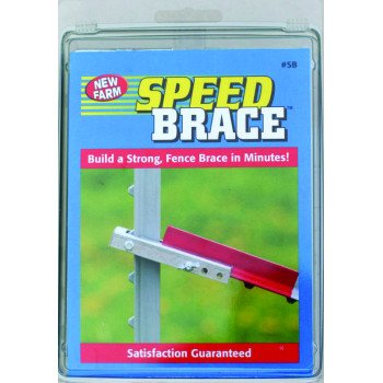 New Farm SB T-Post Connector, Steel, For: Electric Fence