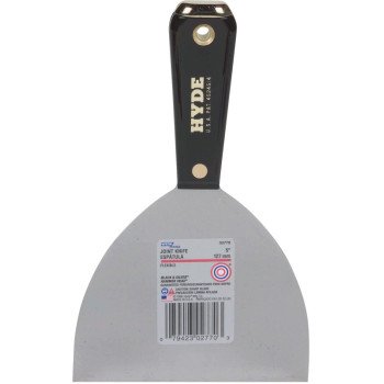 Hyde 02770-5F Joint Knife, 5 in W Blade, HCS Blade, Full-Tang Blade, Hammer Head Handle, Nylon Handle