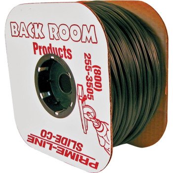 Make-2-Fit P7564 Screen Retainer Spline, 0.14 in D, 500 ft L, Vinyl, Black, Round
