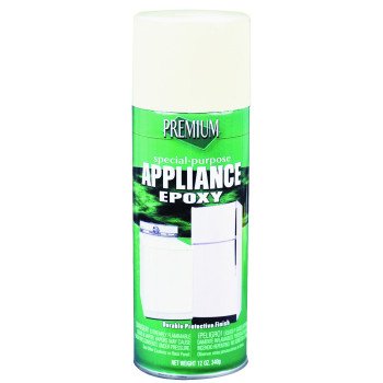 Premium SP1040 Appliance Epoxy Spray Paint, Gloss, White, 12 oz, Can
