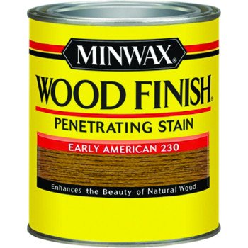 Minwax 223004444 Wood Stain, Early American, Liquid, 0.5 pt, Can
