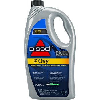 Bissell 85T61 Carpet Cleaner, 52 oz, Bottle, Liquid, Characteristic, Pale Yellow