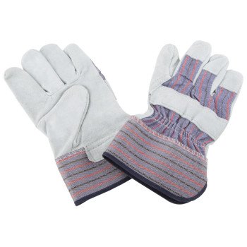 Diamondback SPAB Padded Gloves, For All Genders, One-Size, 10.25 in L, Shirred Wrist Cuff, 70% Leather & Fabric Back