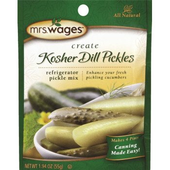 Mrs. Wages W626-DG425 Refrigerator Pickle Mix, 1.94 oz Pouch