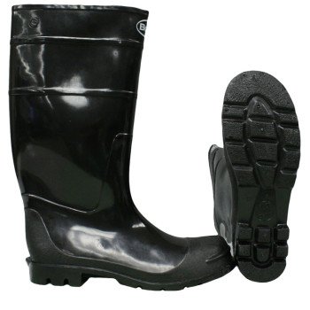 Boss 2KP2001 10 Knee Boots, 10, Black, PVC