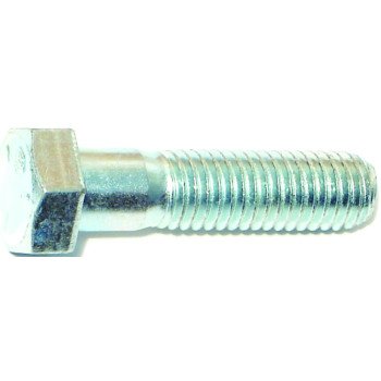 Midwest Fastener 00338 Cap Screw, 1/2-13 in Thread, 2 in L, Coarse Thread, Hex Drive, Zinc, Zinc, 50 PK