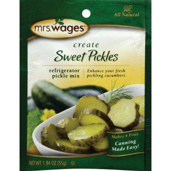 Mrs. Wages W628-DG425 Sweet Pickle Mix, 1.94 oz Pouch