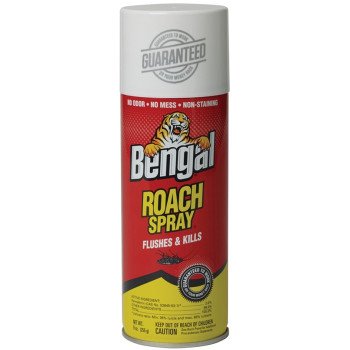 Bengal 92465 Roach Spray, Liquid, Spray Application, 9 oz Aerosol Can