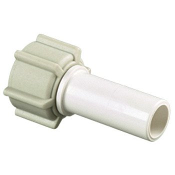 Watts 35 Series 3528-1008 Stem Connector, 1/2 in, CTS x FPT, Polysulfide, Off-White