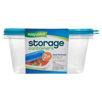 8069 RCTNGLE CONTAINERS 2PK   