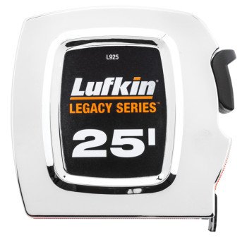 Crescent Lufkin Legacy Series L925 Tape Measure, 25 ft L Blade, 1 in W Blade