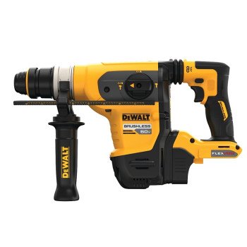 DeWALT PERFORM & PROTECT Series DCH416B Brushless Rotary Hammer, Tool Only, 60 V, 1-1/4 in Chuck, SDS Plus Chuck